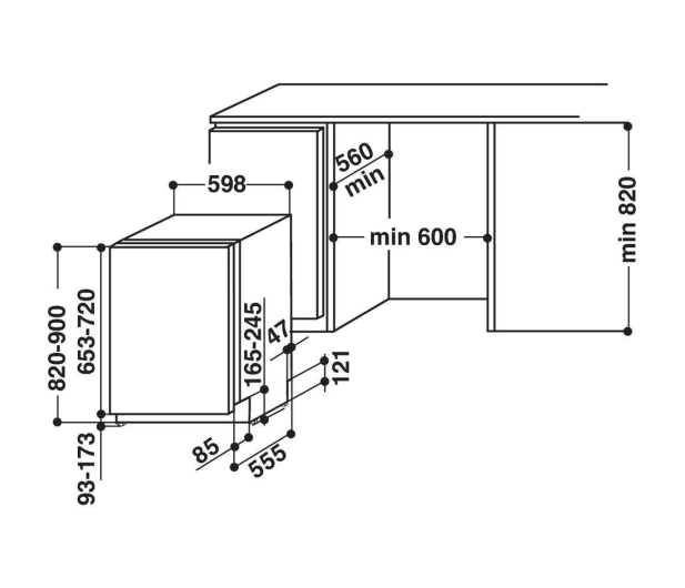 Whirlpool WIO 3C23 6 E - 411943 - zdjęcie 3